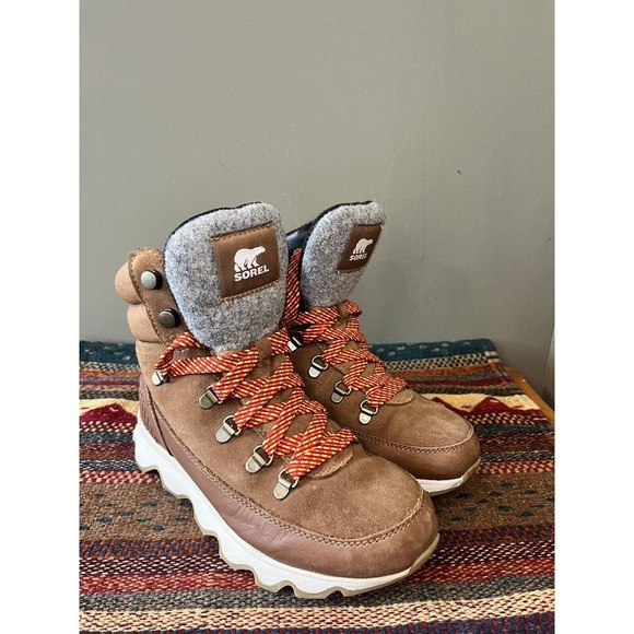 Sorel Womens Kinetic Breakthru Conquest Waterproof Hiking Boot Size 7 - Picture 1 of 9
